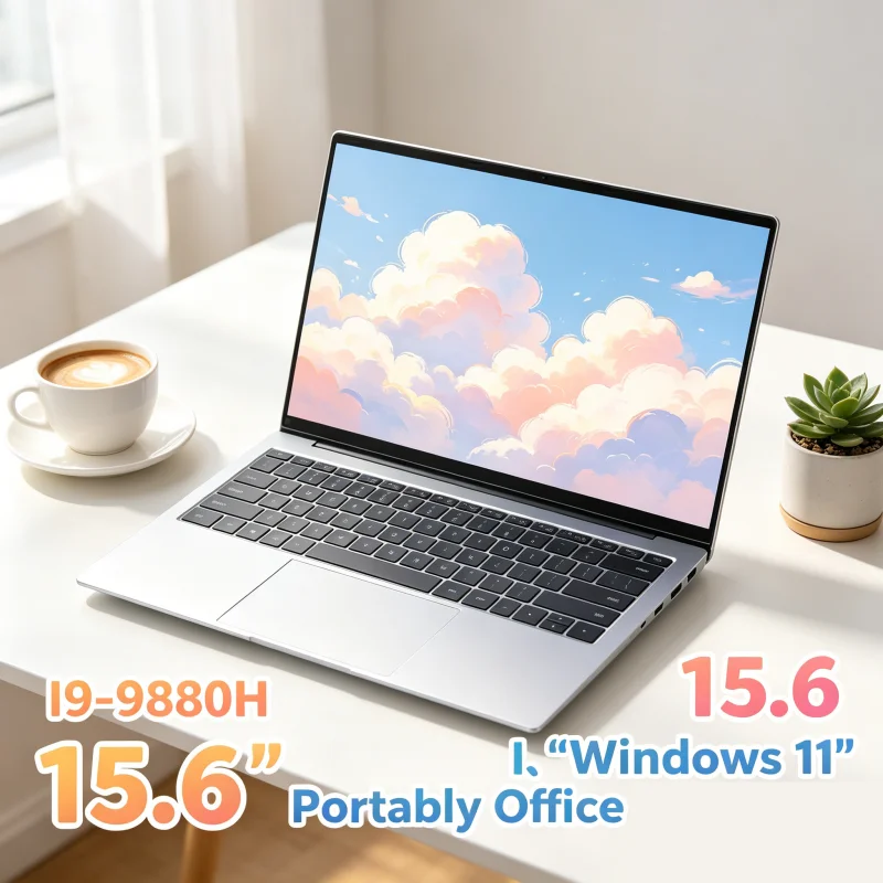 Home Office Laptop - Windows 11 New 15.6 Inch Ultra
