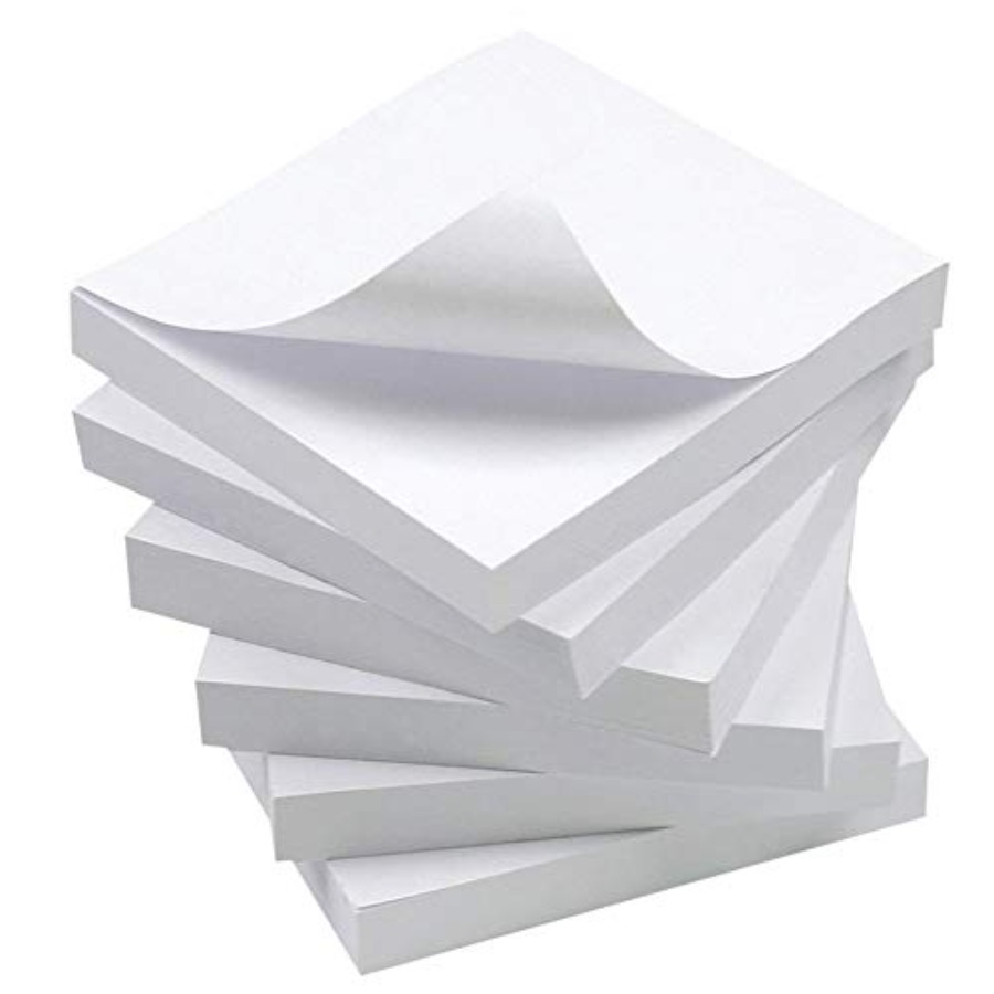 Home Office X Post - White Sticky Notes, 6 Pads, 3