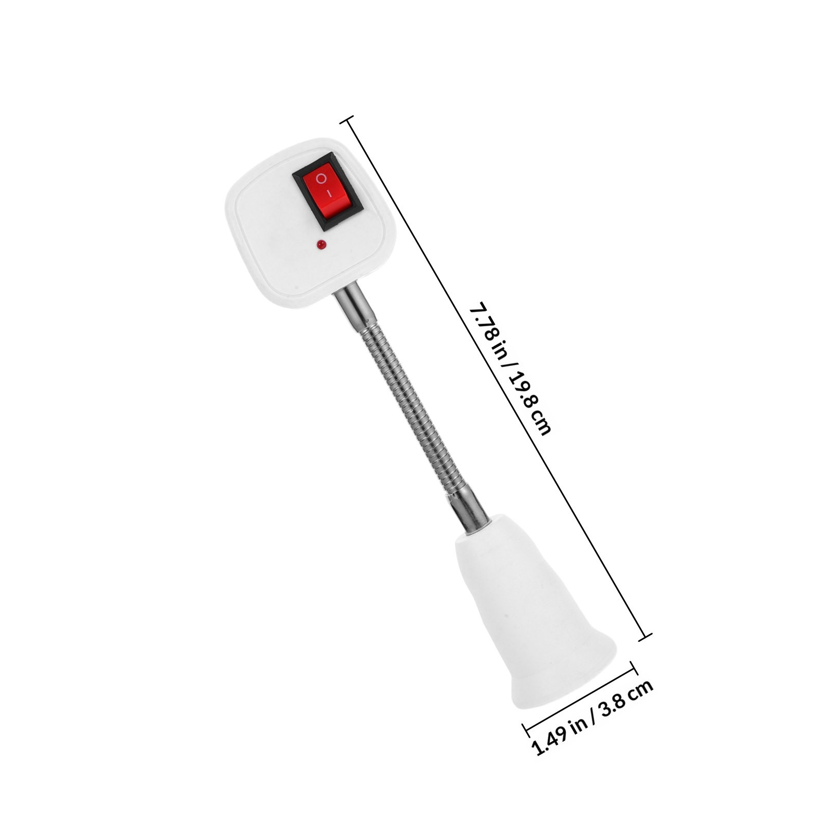 Flexible Gooseneck E27 Socket  - Home Office Uk のレビューと価格