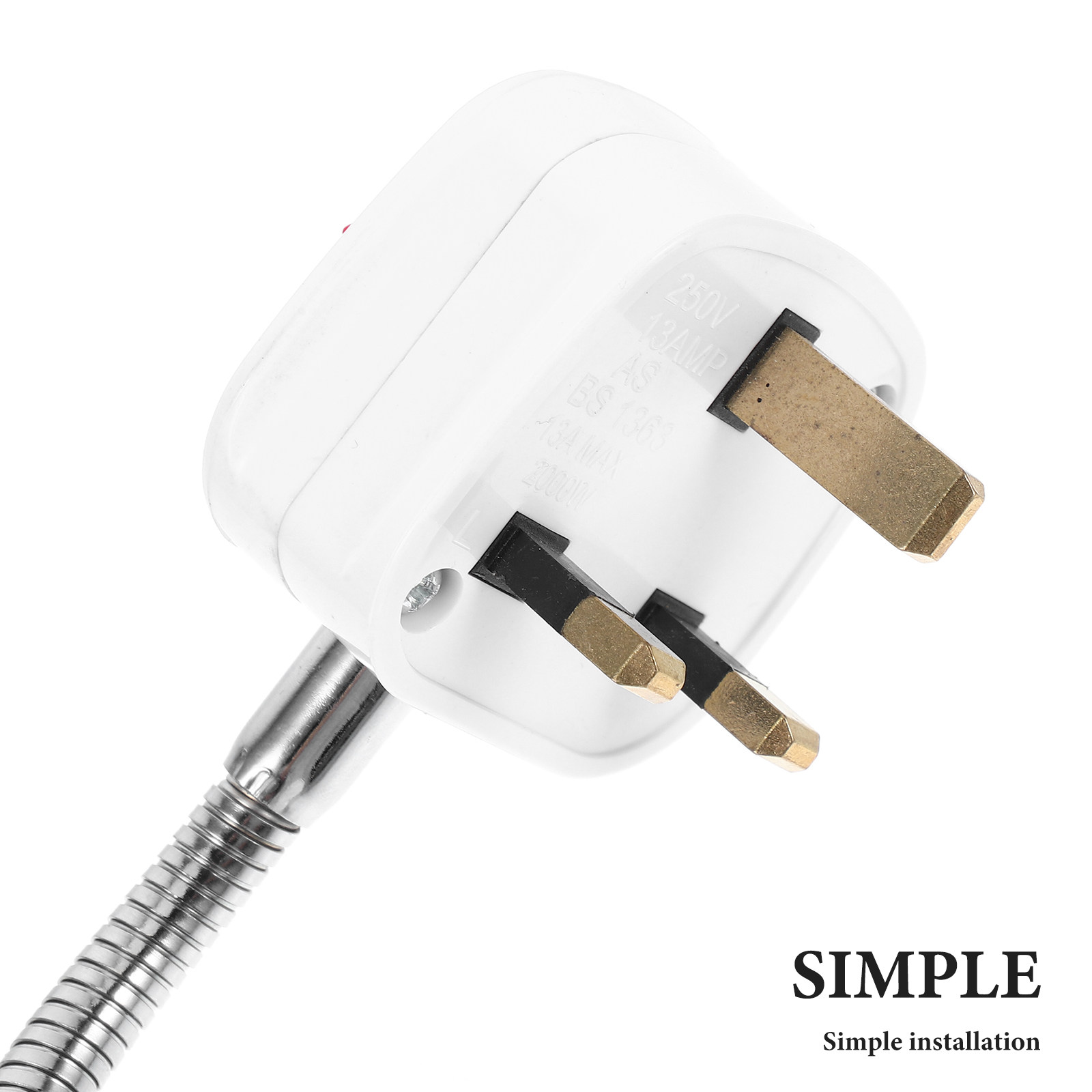 Flexible Gooseneck E27 Socket  - Home Office Uk のレビューと価格