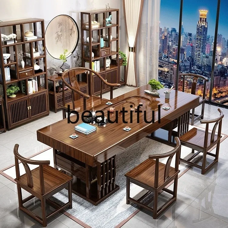 E153 Log large board tea table - Home Office Login のレビューと価格