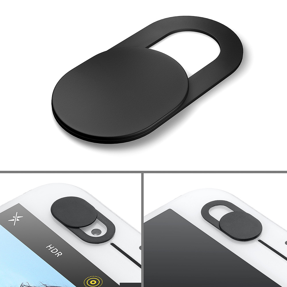 3pcs Black Plastic Webcam Cove - Home Office Laptop のレビューと価格