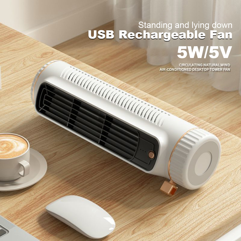 Household Desktop Tower Fan Po - Usb Desk Fan のレビューと価格
