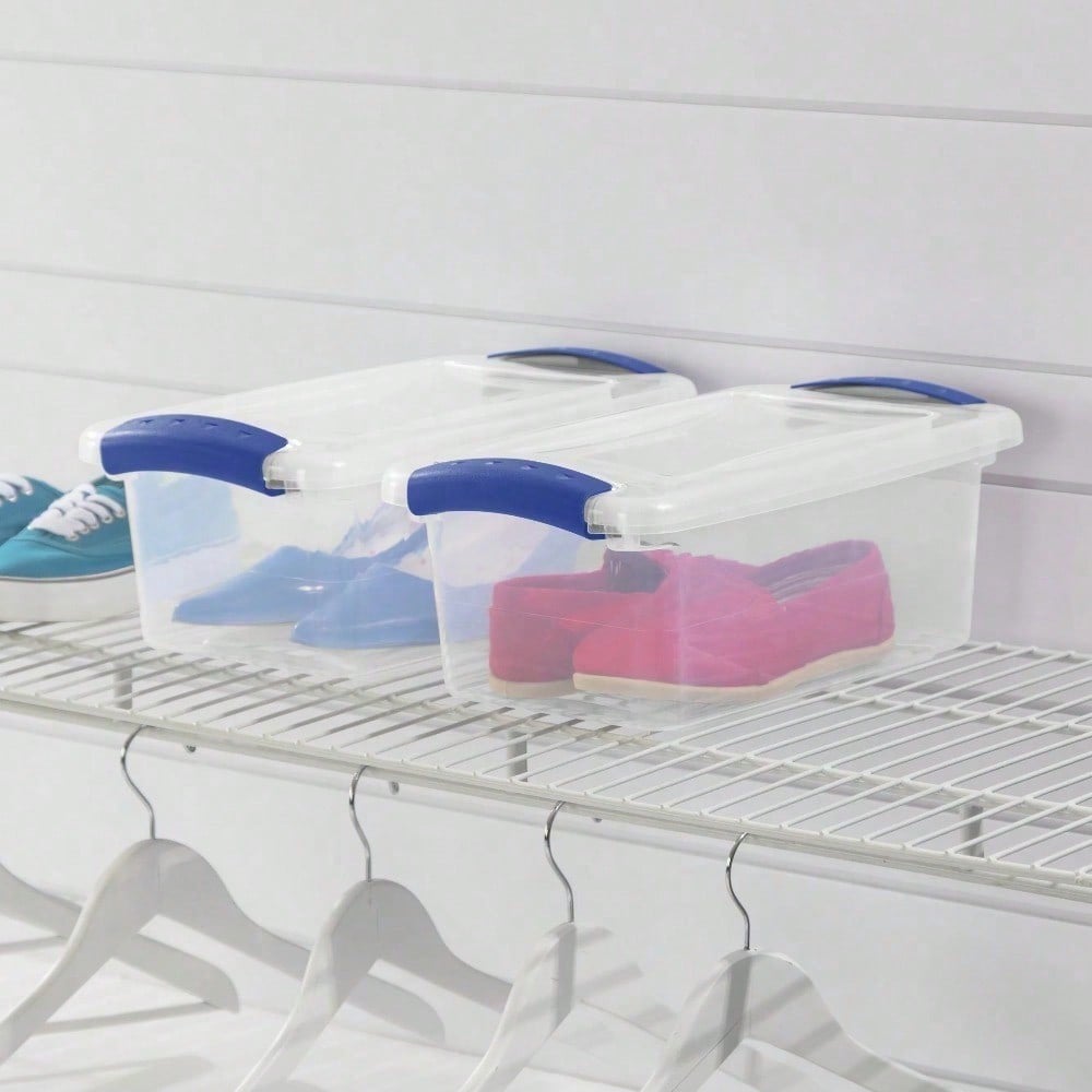 3-Pack 7 Quart Small Clear Pla - Home Office Kitchen のレビューと価格