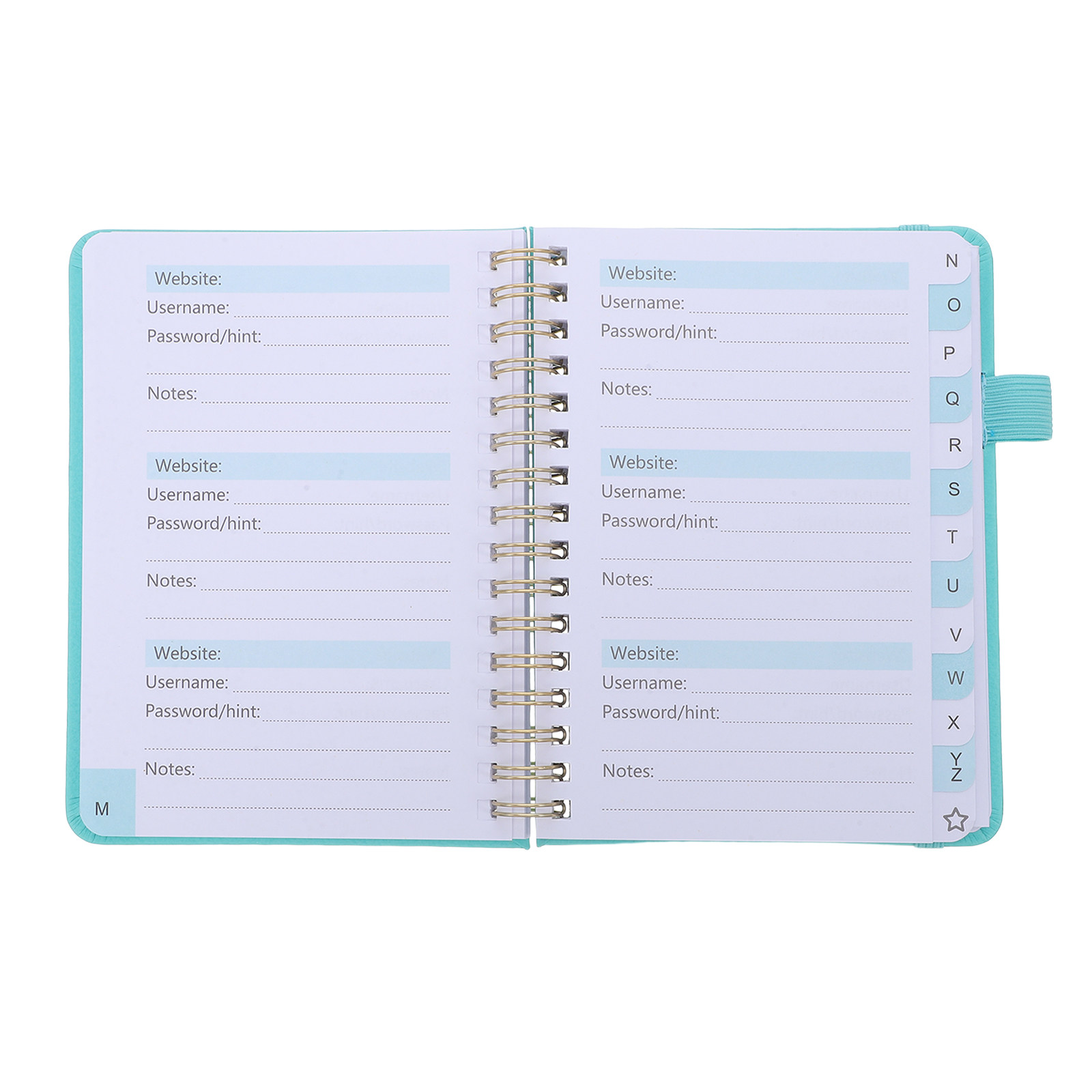 Password Keeper Book Alphabeti - Home Office Login のレビューと価格