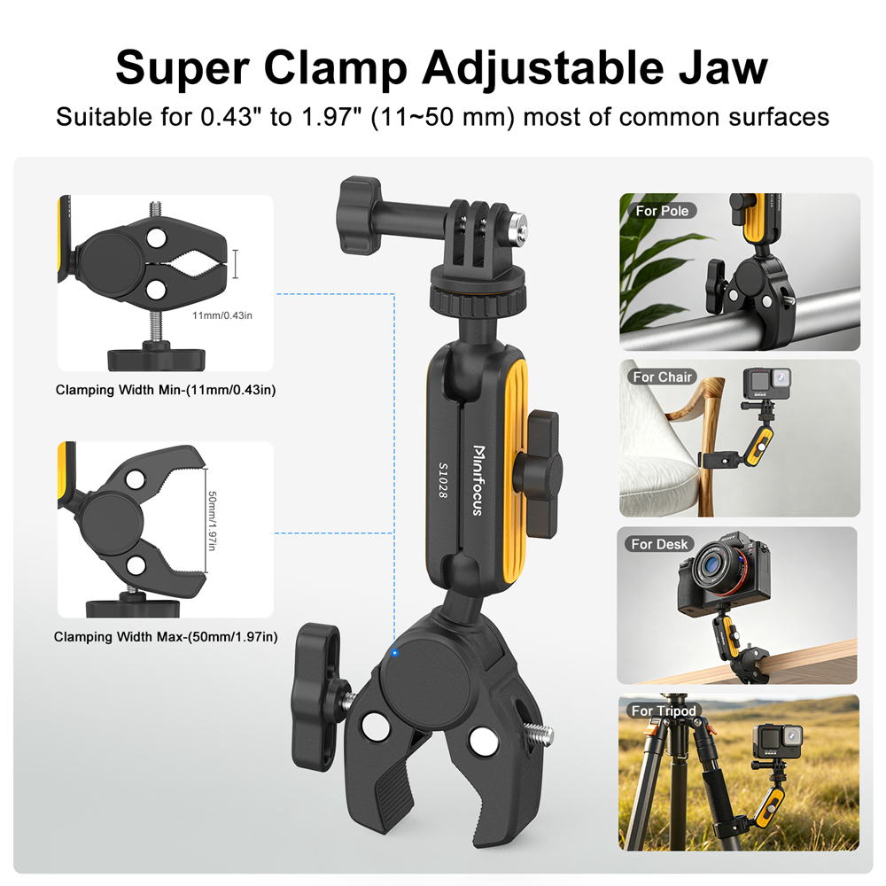 Super Clamp with 360° Dual Bal - Monitor Arm Dual のレビューと価格