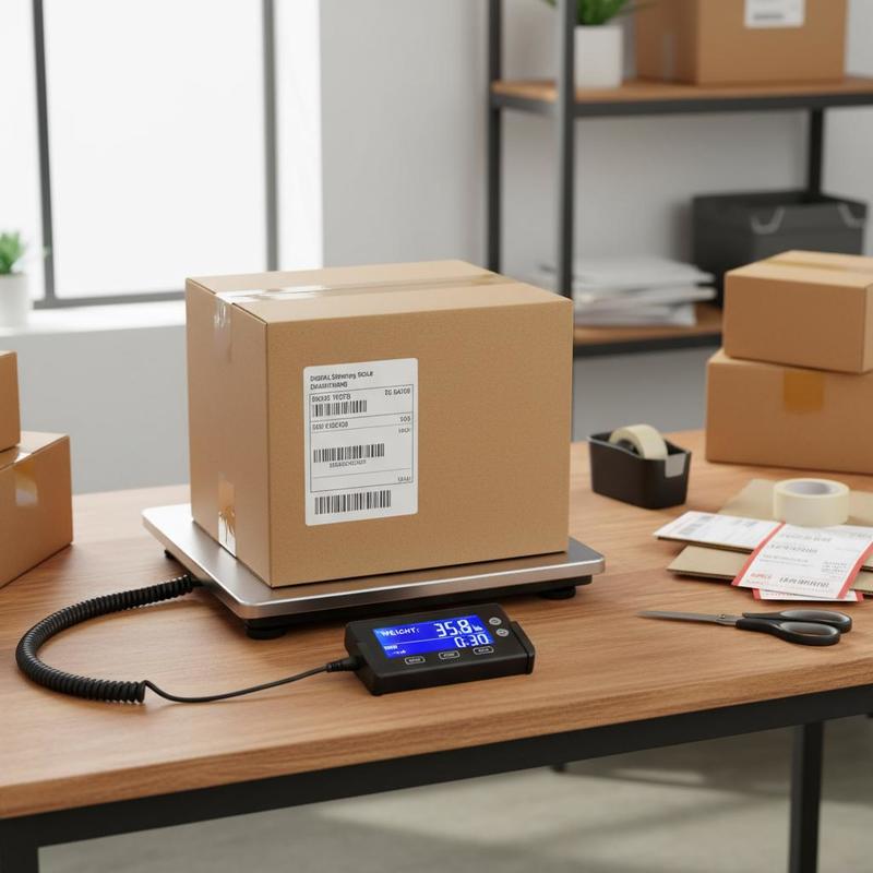 Heavy Duty Courier Scale 440lb - Home Office X Post のレビューと価格
