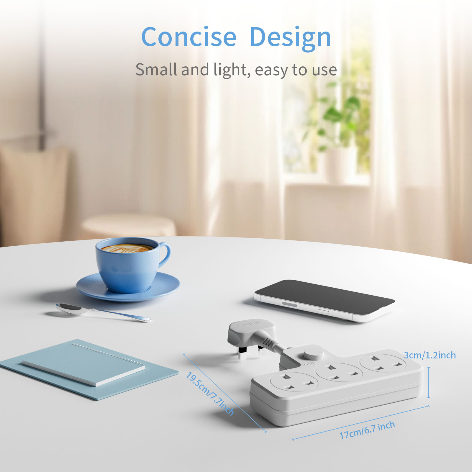 UK Power Plug Wall Outlet 13A  - Home Office Uk のレビューと価格