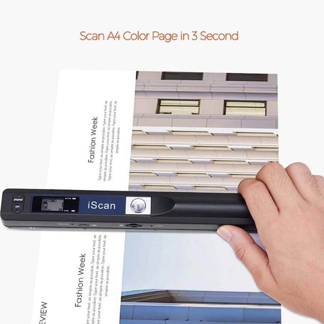 Portable iScan Handheld Scanne - Document Scanner Portable のレビューと価格
