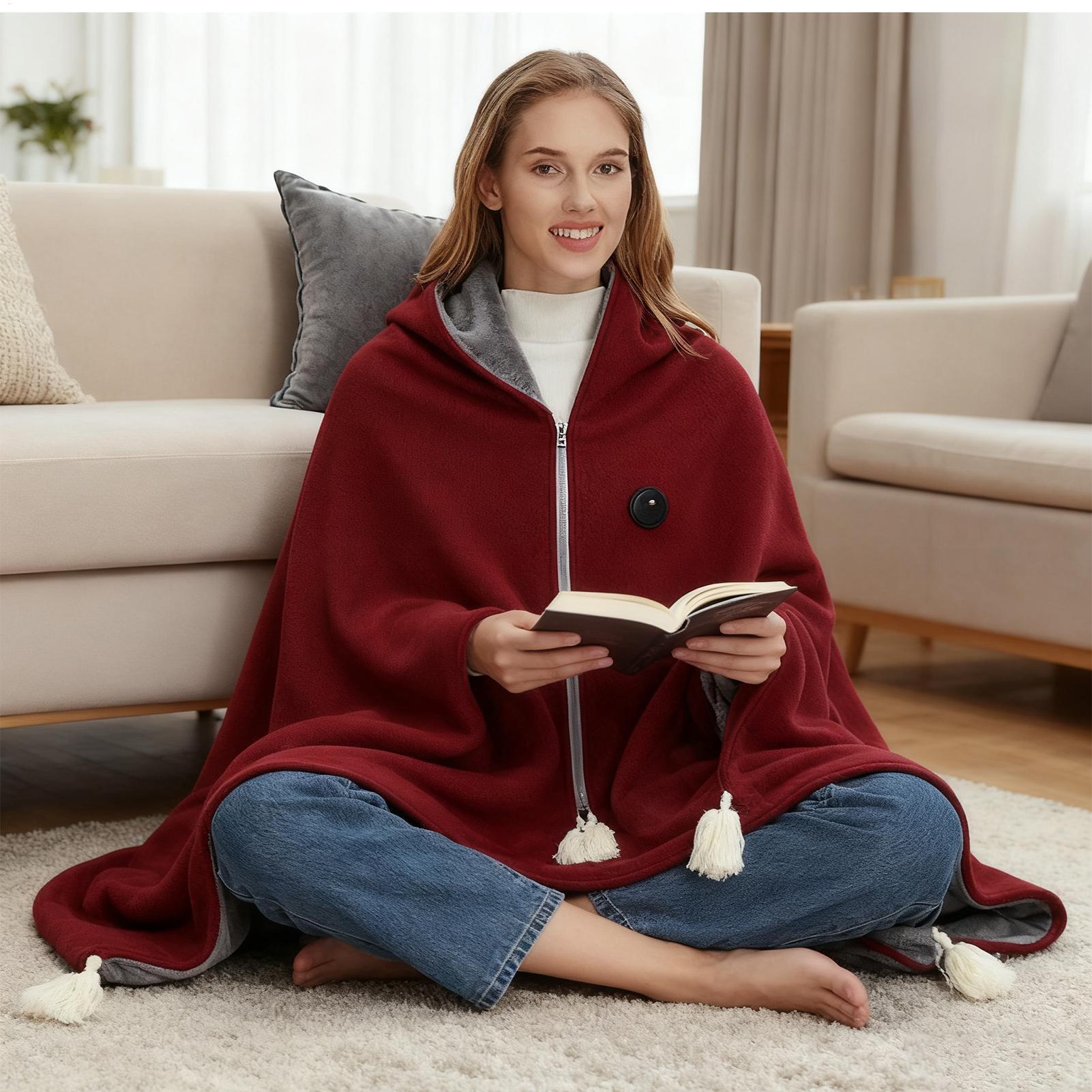 USB Heated Shawl 3-Level Safe  - Home Office With Sofa のレビューと価格