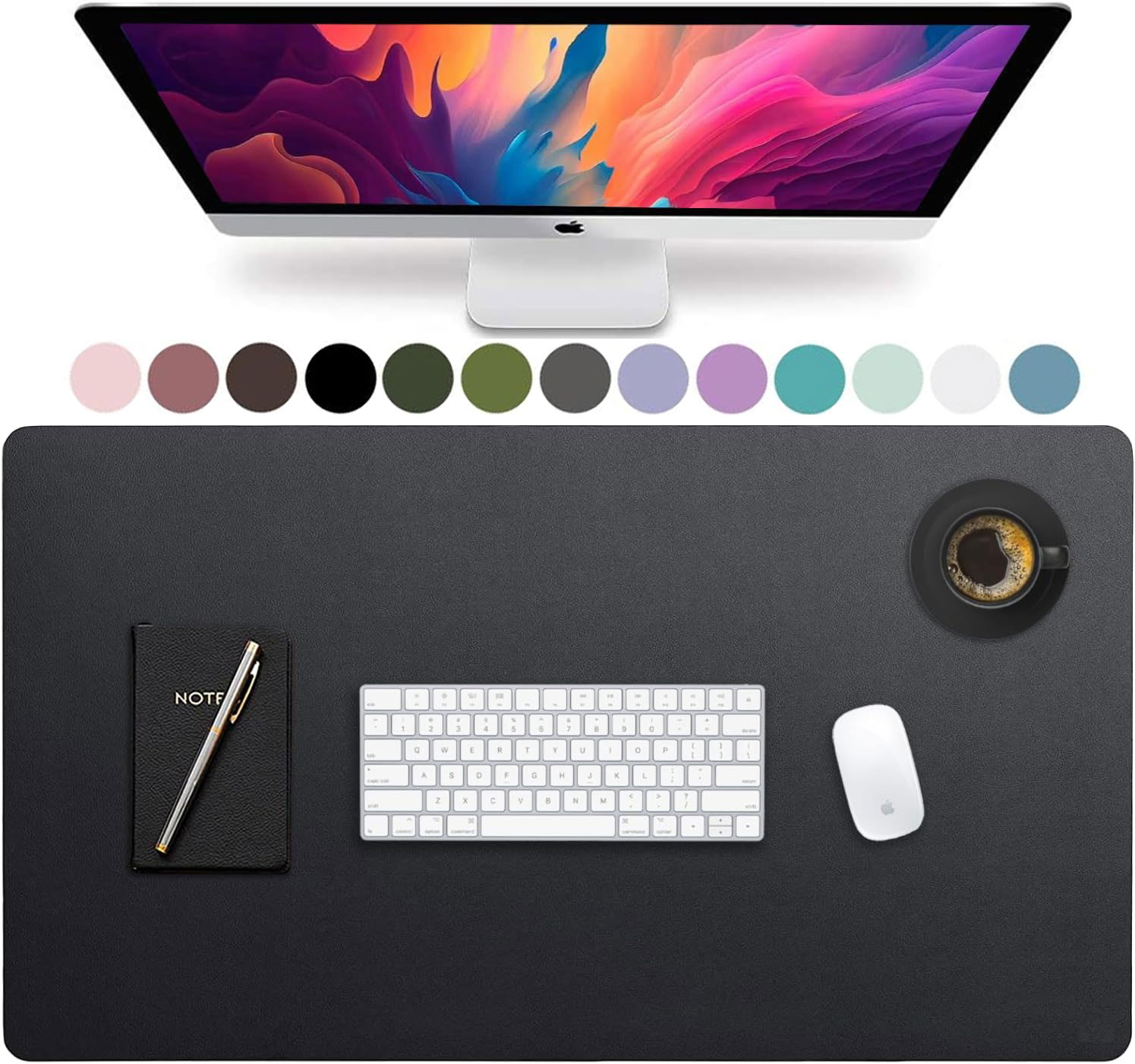 Large Size Leather Desk Pad,Of - Desk Mat Leather のレビューと価格