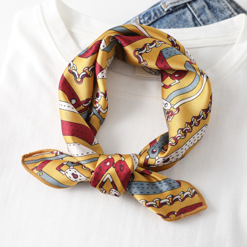 Women scarf  50*50cm Square Sk - Home Office Head のレビューと価格