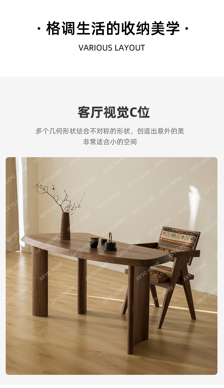 Y1 Nordic simple desk black wa - Home Office Login のレビューと価格