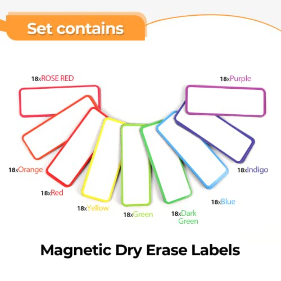 54pcs Magnetic Dry Erase Label - Whiteboard Magnetic のレビューと価格