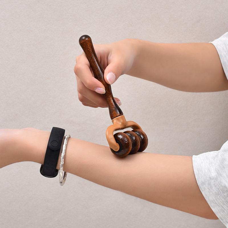 New Wooden Massage Roller Hand - Home Office Head のレビューと価格