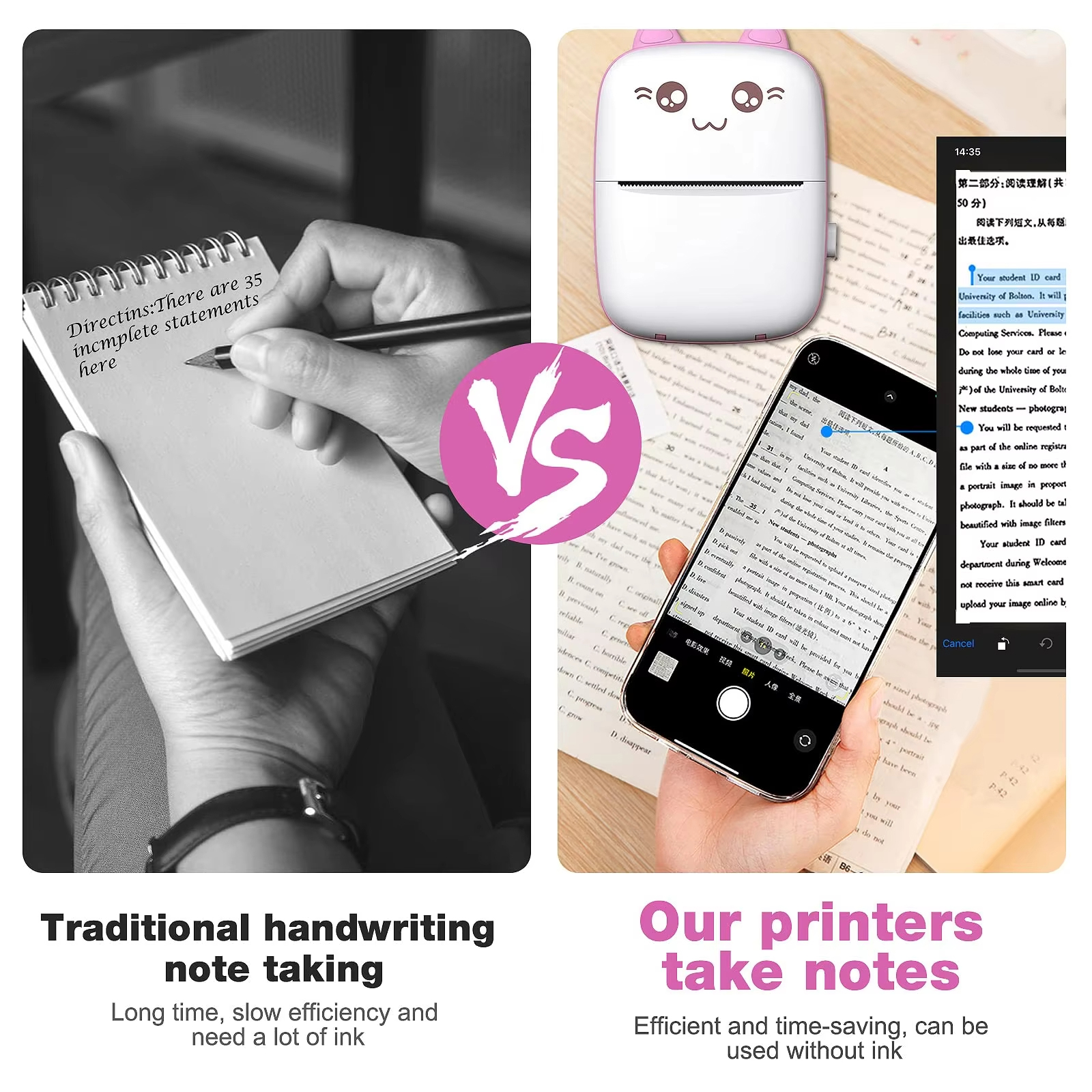 58mm Thermal Printer Mini Port - Home Office Questions のレビューと価格