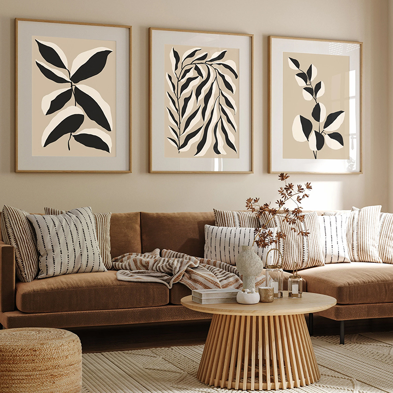 Nordic Art Botanical Abstract  - Home Office Gif のレビューと価格