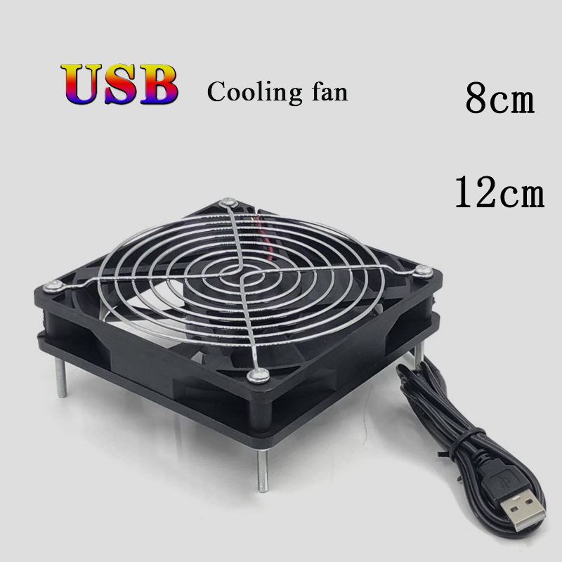 8/12cm 12V USB Powered Compute - Usb Desk Fan のレビューと価格