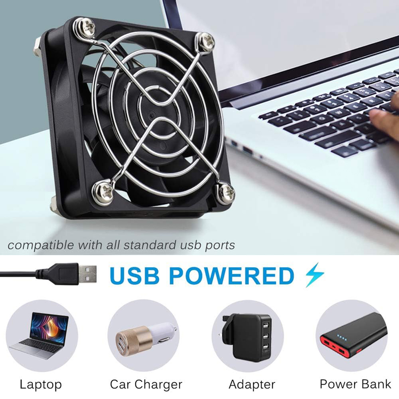 8/12cm 12V USB Powered Compute - Usb Desk Fan のレビューと価格