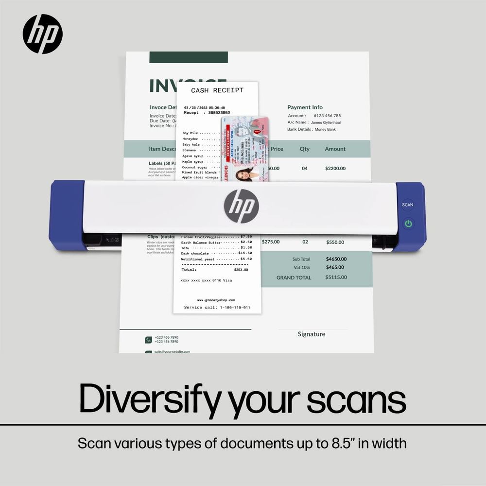 Small USB Document & Photo Sca - Document Scanner Portable のレビューと価格
