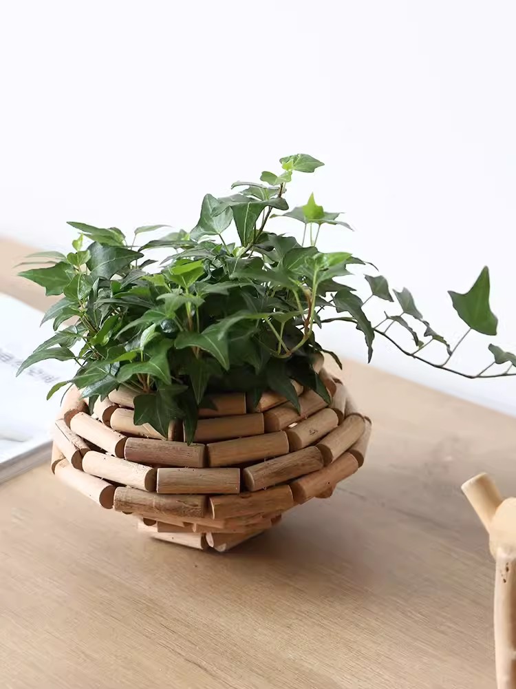 Log vase vintage ornaments liv - Home Office Login のレビューと価格