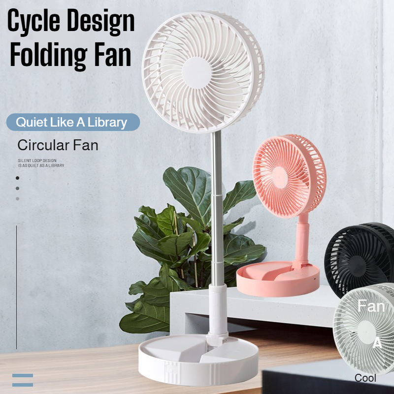 Retractable Fan Portable Mini  - Usb Desk Fan のレビューと価格