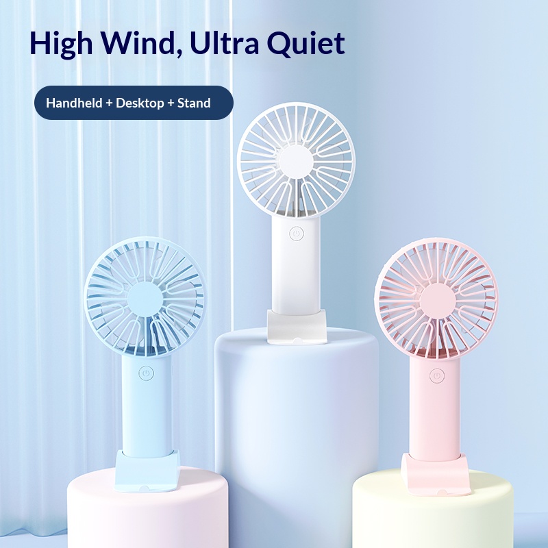 Mini Handheld Fan, 3 In 1 Port - Usb Desk Fan のレビューと価格