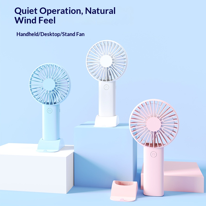 Mini Handheld Fan, 3 In 1 Port - Usb Desk Fan のレビューと価格