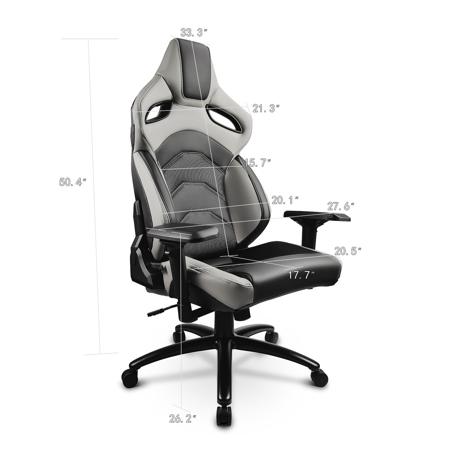 1PC Racing Seats Style Chairs  - Home Office Questions のレビューと価格