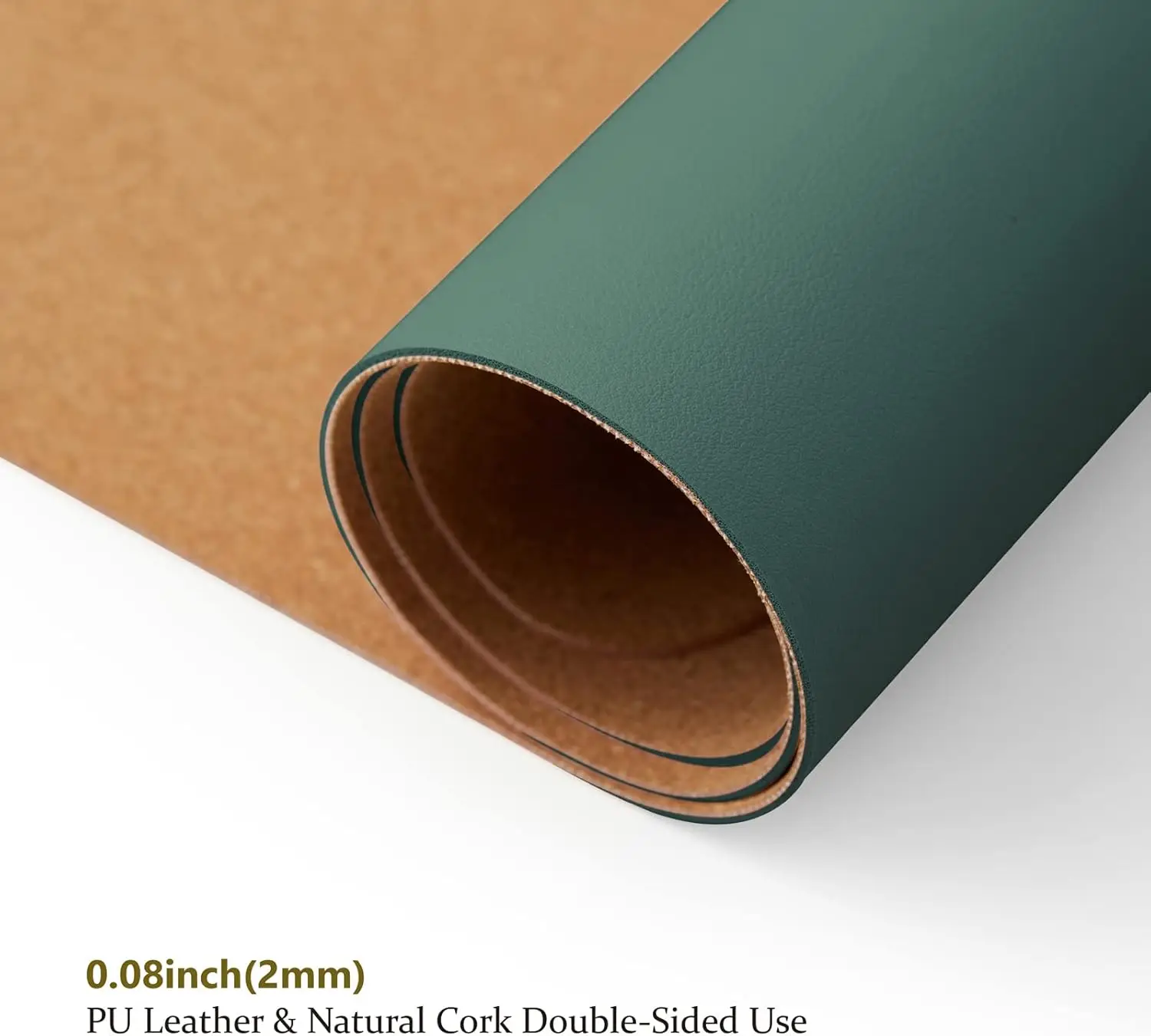 Cork Desk Mat Dual-Sided Desk  - Desk Mat Leather のレビューと価格