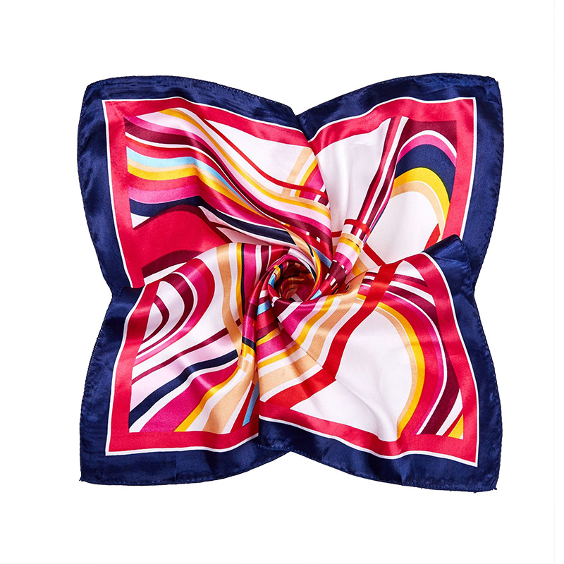 50*50cm Square Silk Scarves Sc - Home Office Head のレビューと価格