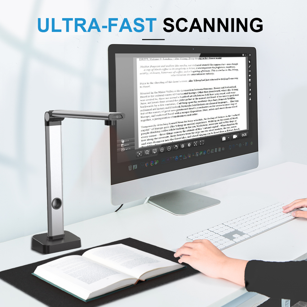 JOYUSING  L14 14MP HD Book & D - Document Scanner Portable のレビューと価格