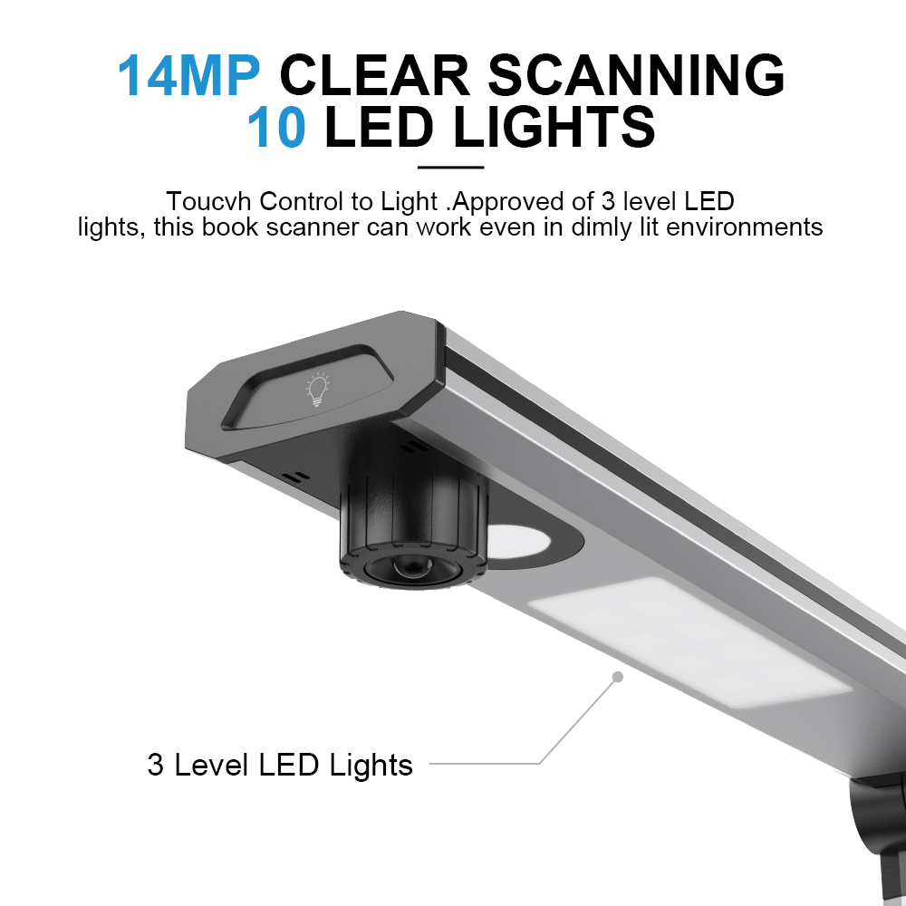 JOYUSING  L14 14MP HD Book & D - Document Scanner Portable のレビューと価格