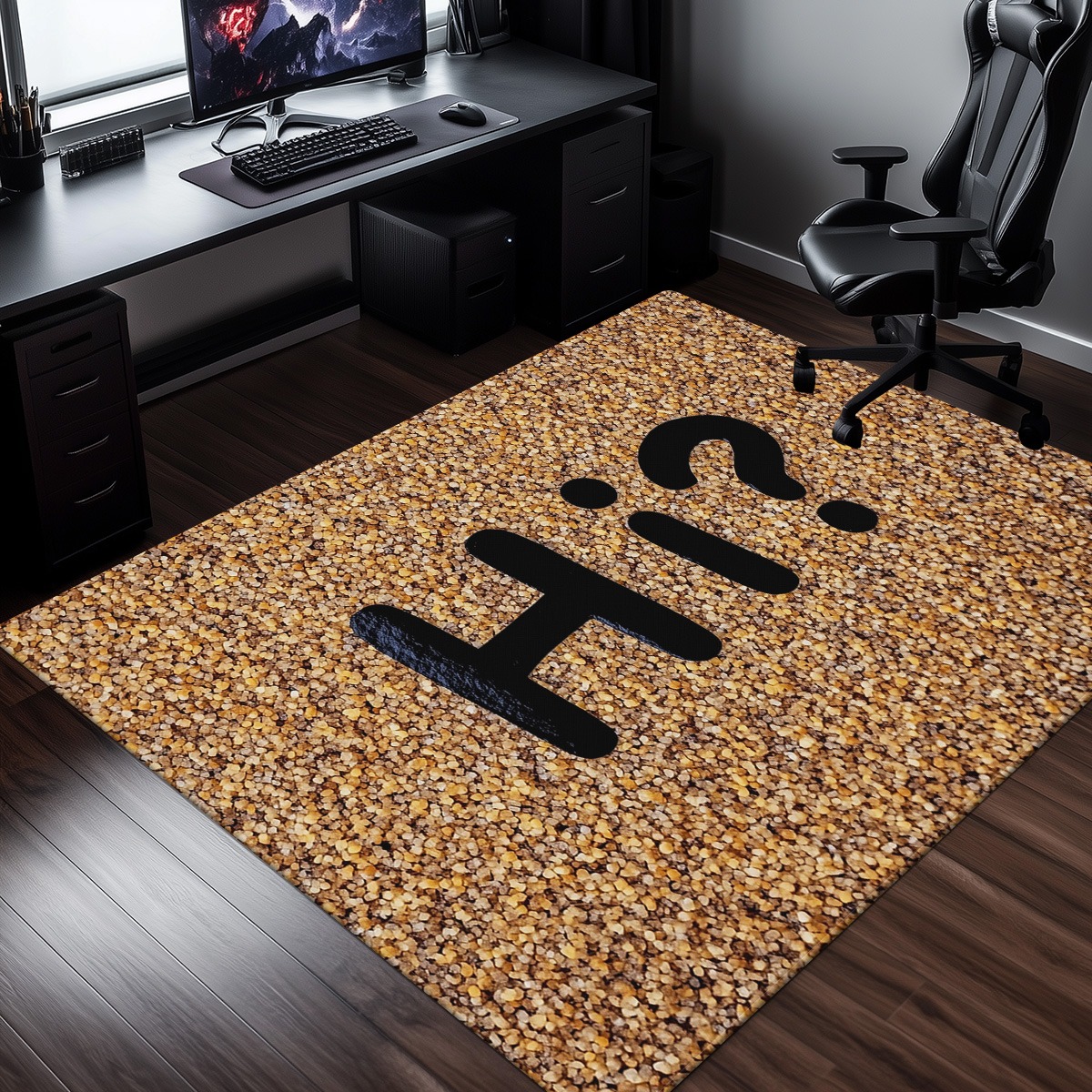 Hi question mark corn texture  - Home Office Questions のレビューと価格