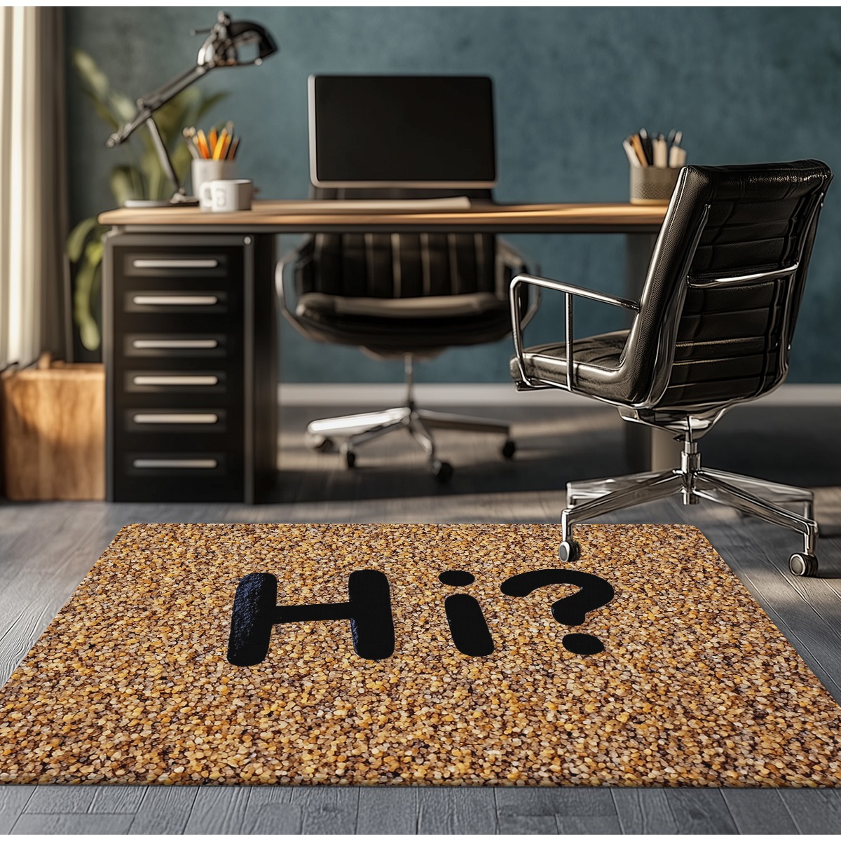Hi question mark corn texture  - Home Office Questions のレビューと価格
