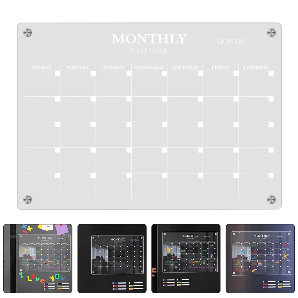 Magnetic Fridge Board Acrylic  - Whiteboard Magnetic のレビューと価格