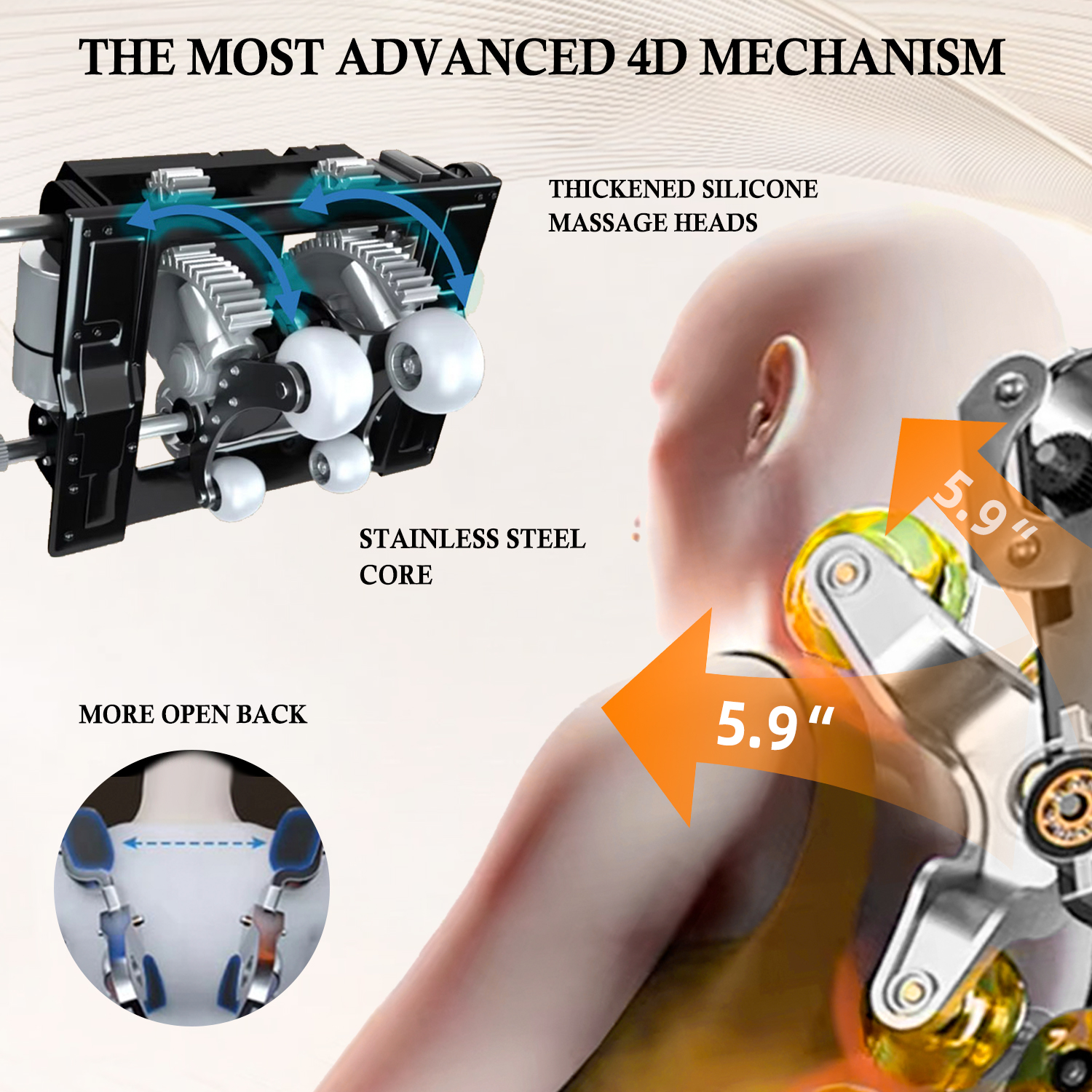 4D Zero Gravity Massage Chair  - Home Office With Sofa のレビューと価格