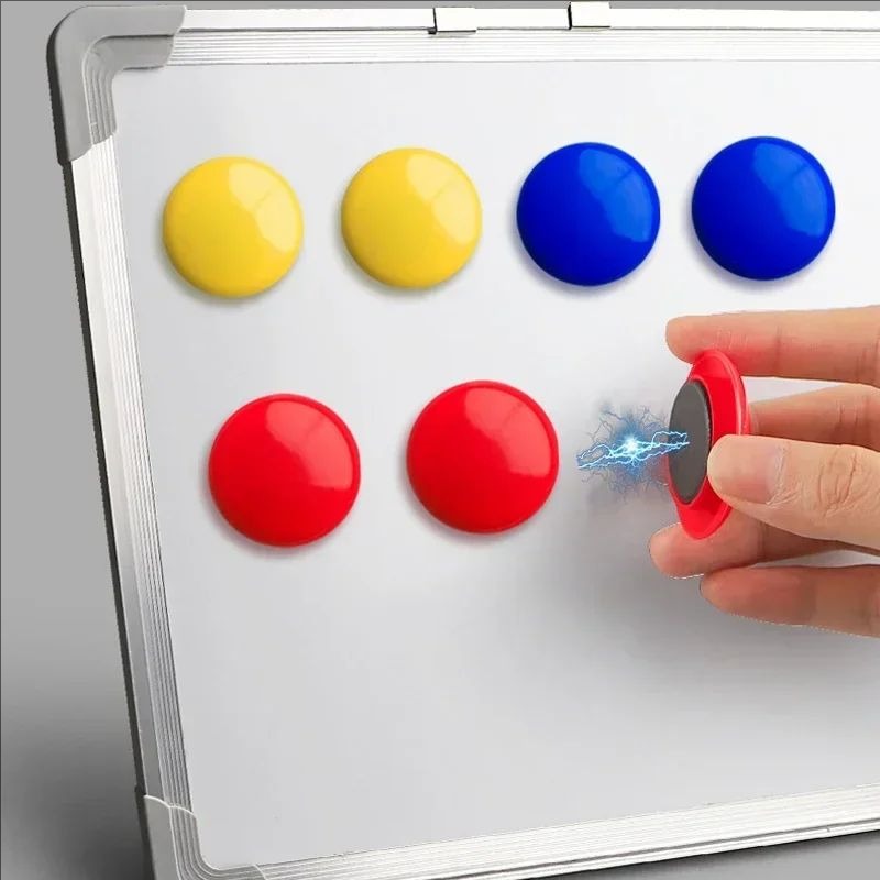 80/6Pcs Round Fridge Magnet Sh - Whiteboard Magnetic のレビューと価格