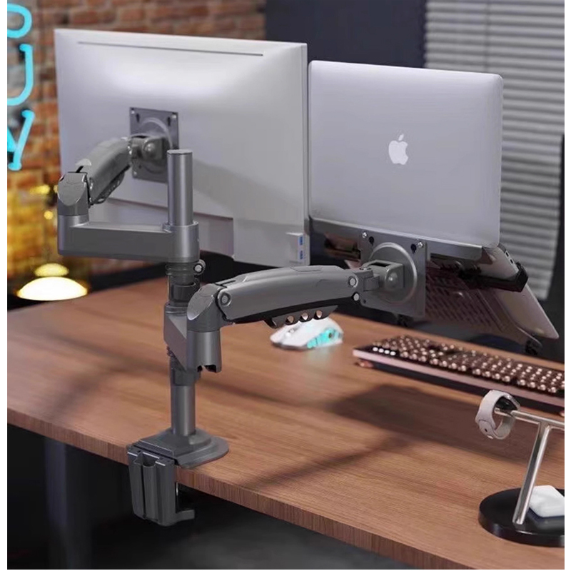 Desktop NB H180-FP Gas Spring  - Monitor Arm Dual のレビューと価格