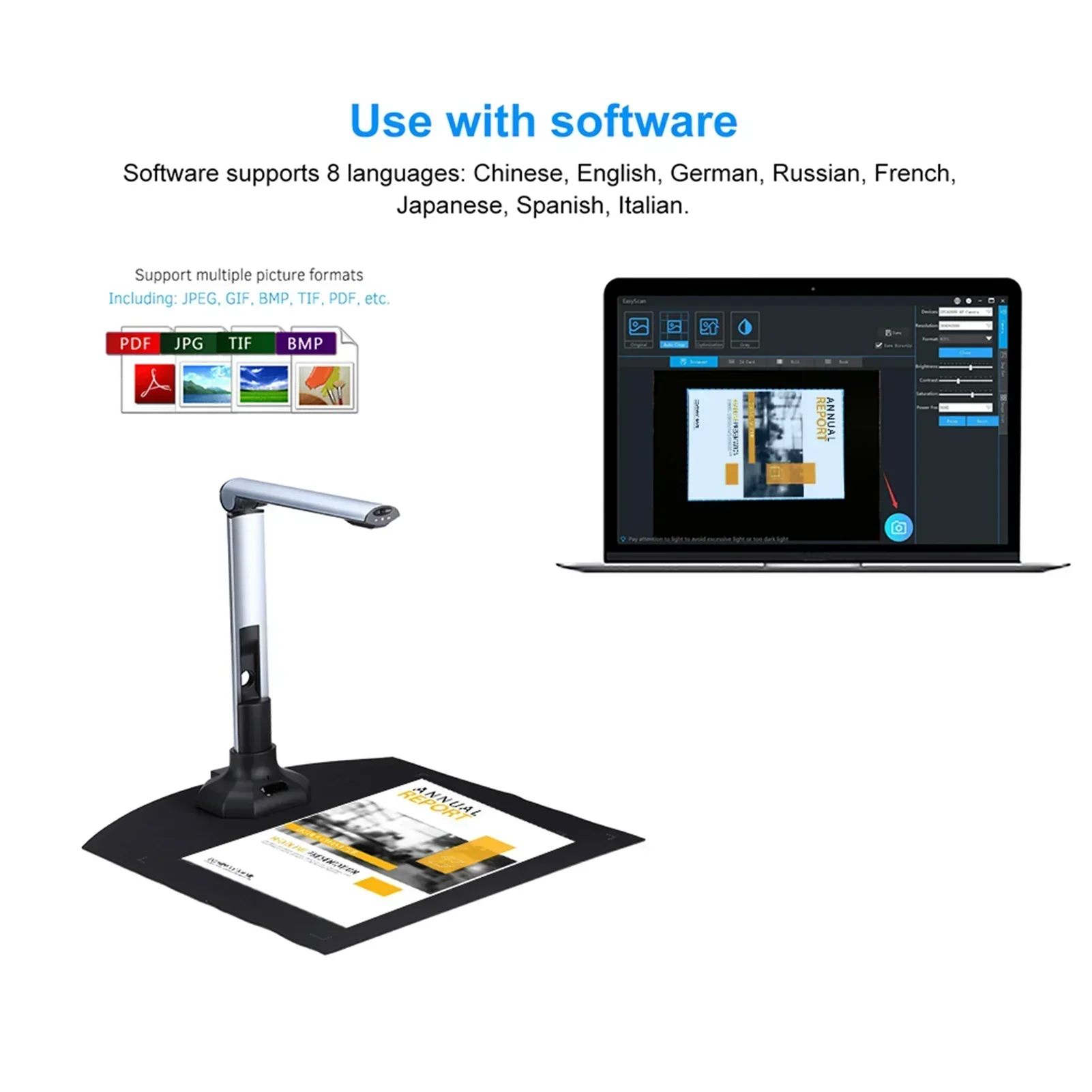 Passport Camera Scanner Reader - Document Scanner Portable のレビューと価格
