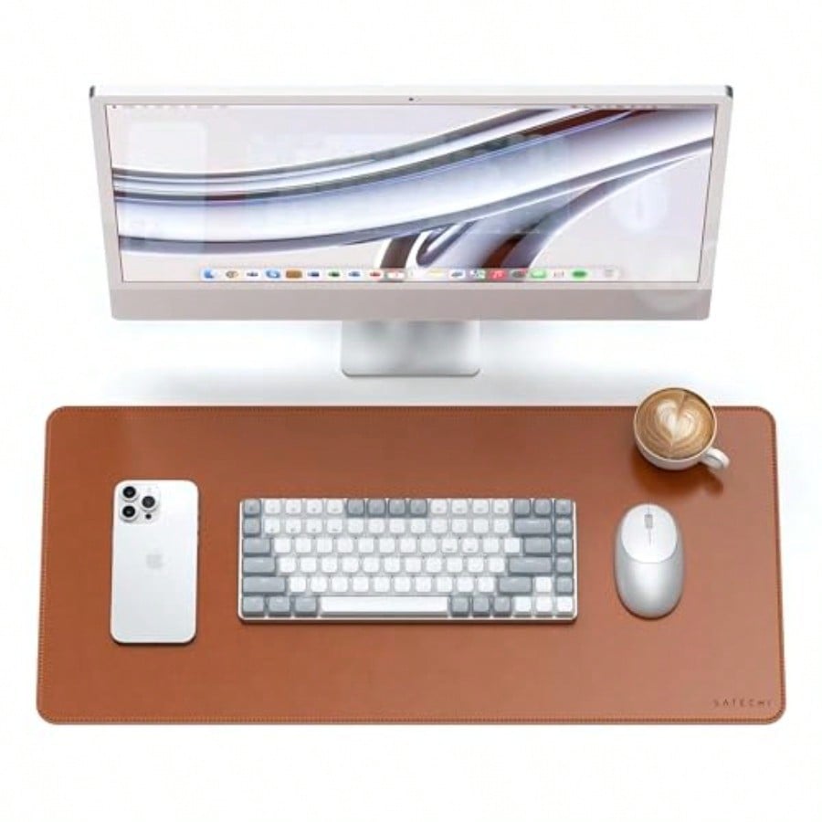 Leather Desk Mat Large Mouse P - Desk Mat Leather のレビューと価格