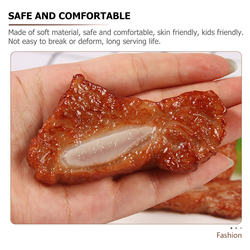 2Pcs Simulation Ribs Cowhide S - Home Office Simulator のレビューと価格