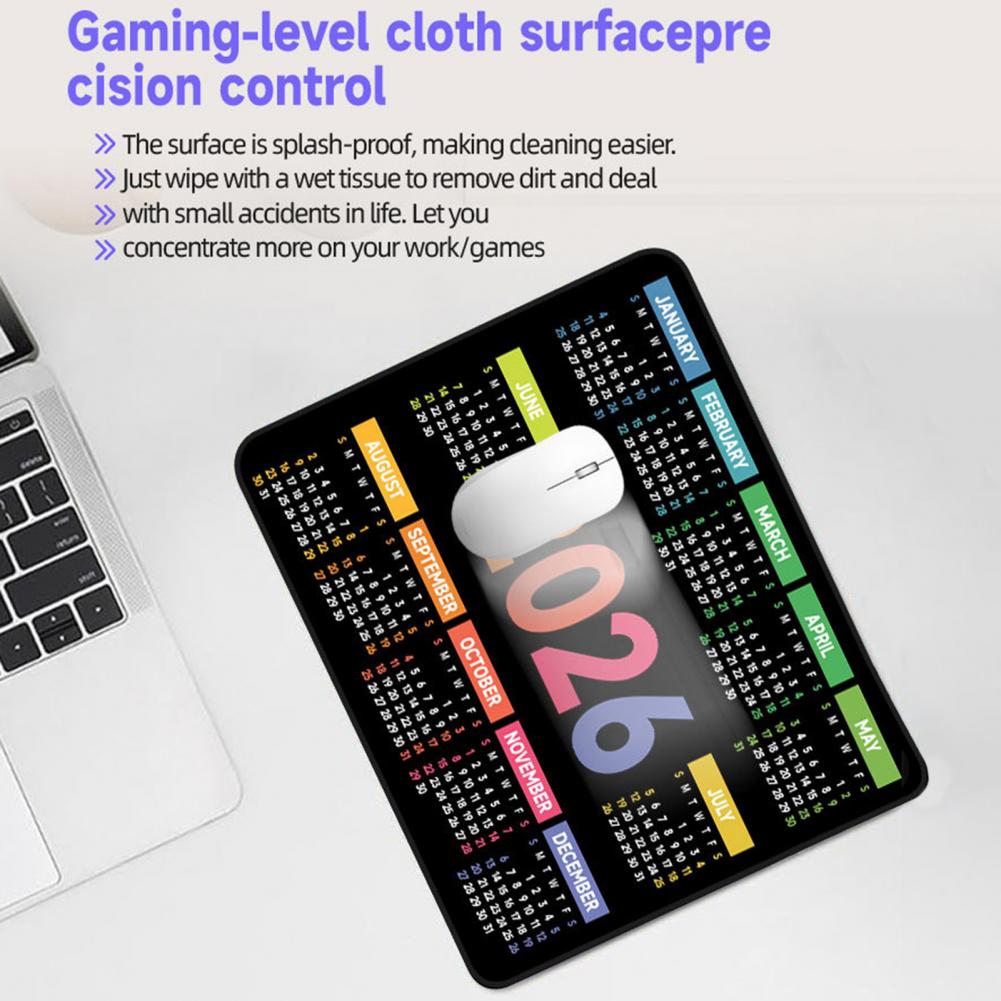 2026 Calendar Mouse Pad Waterp - Home Office Laptop のレビューと価格