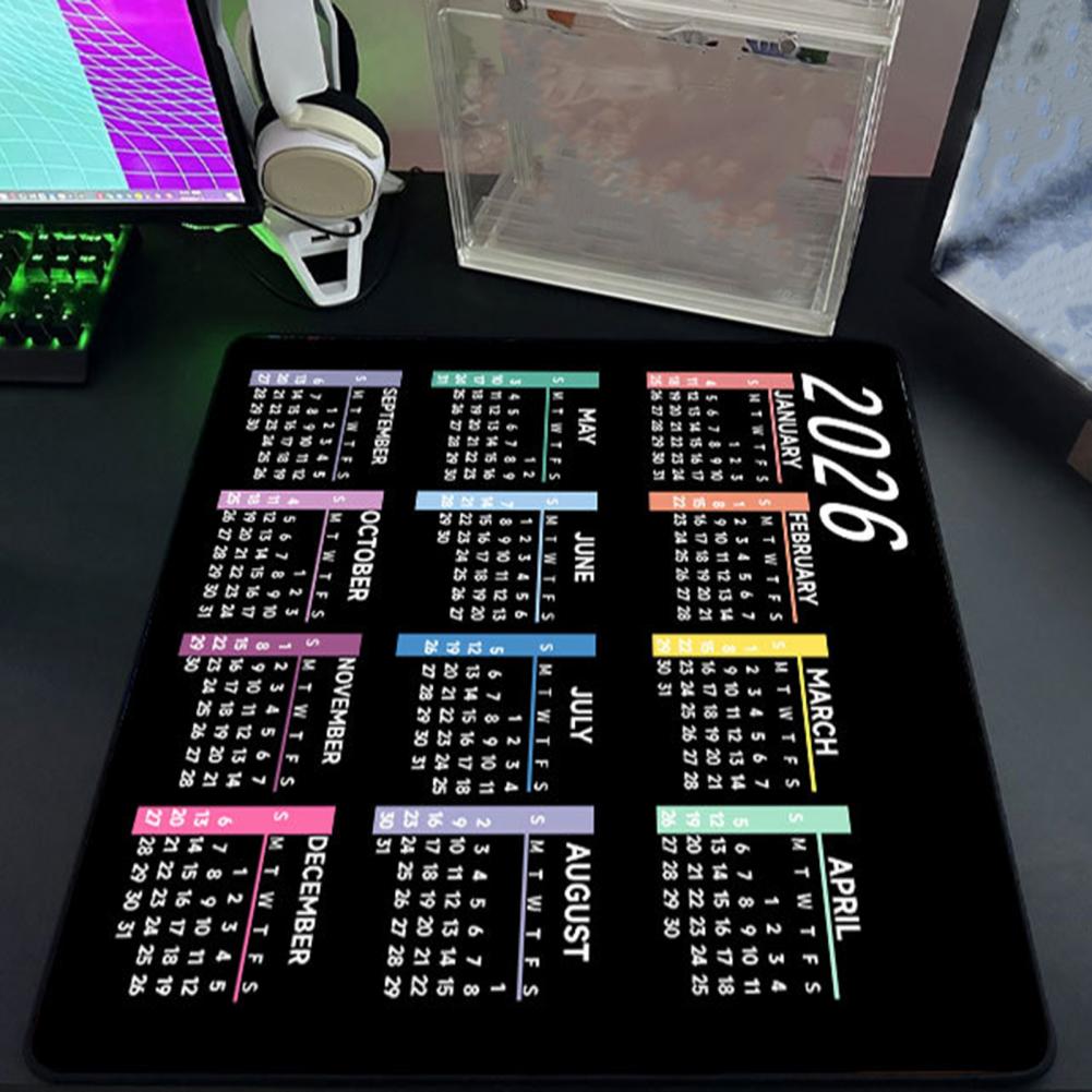 2026 Calendar Mouse Pad Waterp - Home Office Laptop のレビューと価格