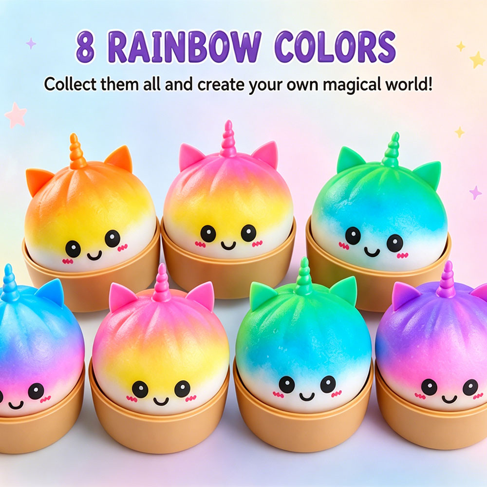 Jumbo Unicorn Bao Bun Squishy  - Home Office Simulator のレビューと価格