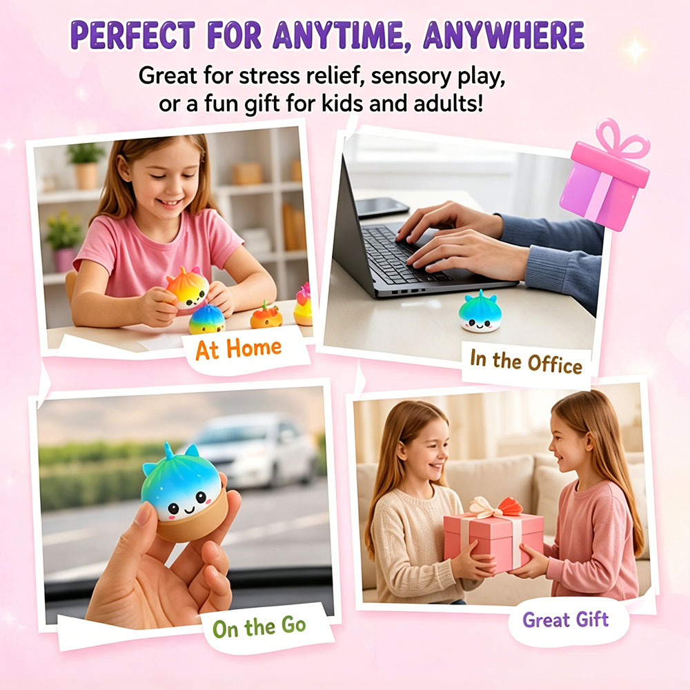 Jumbo Unicorn Bao Bun Squishy  - Home Office Simulator のレビューと価格