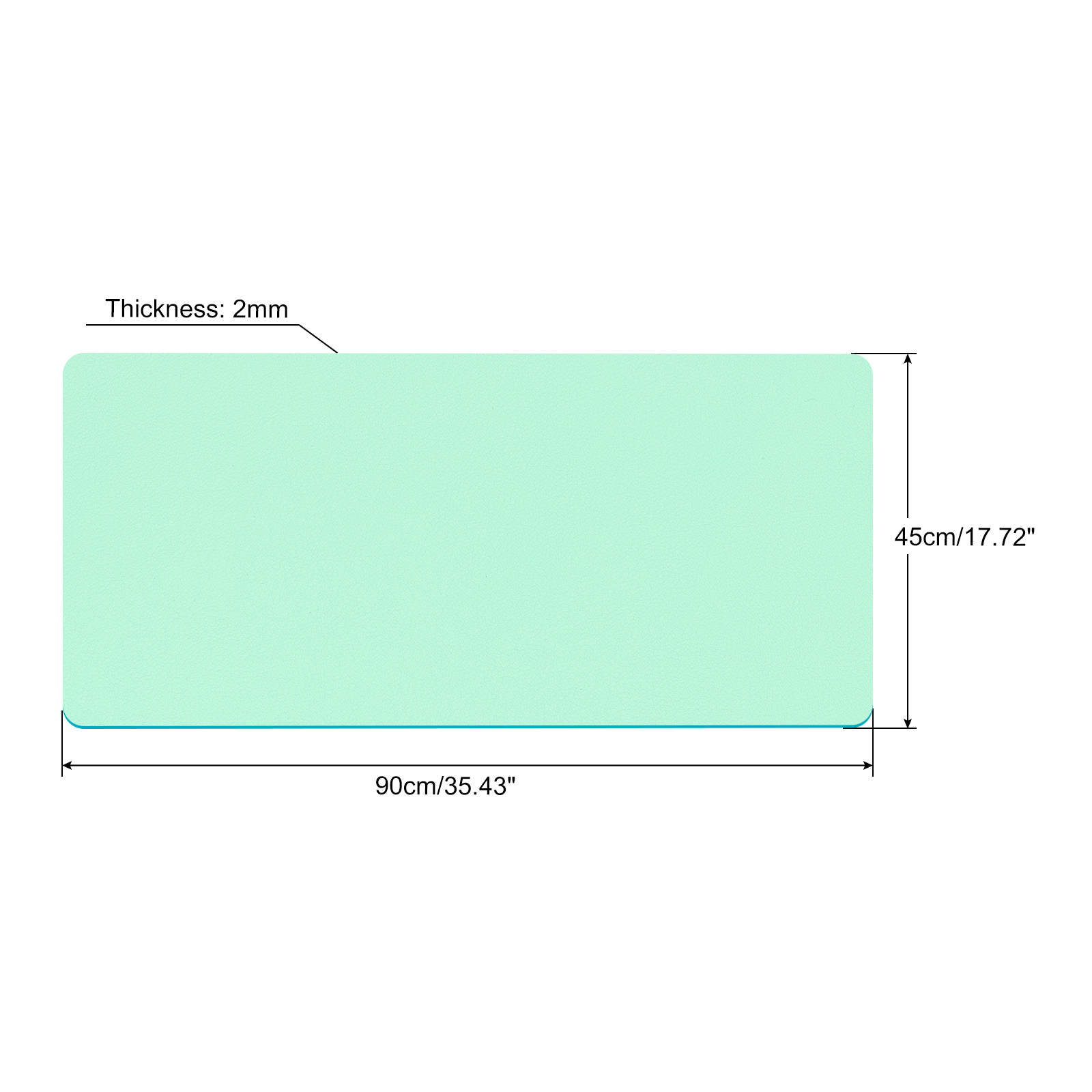 Office Desk Mat Protector PU L - Desk Mat Leather のレビューと価格