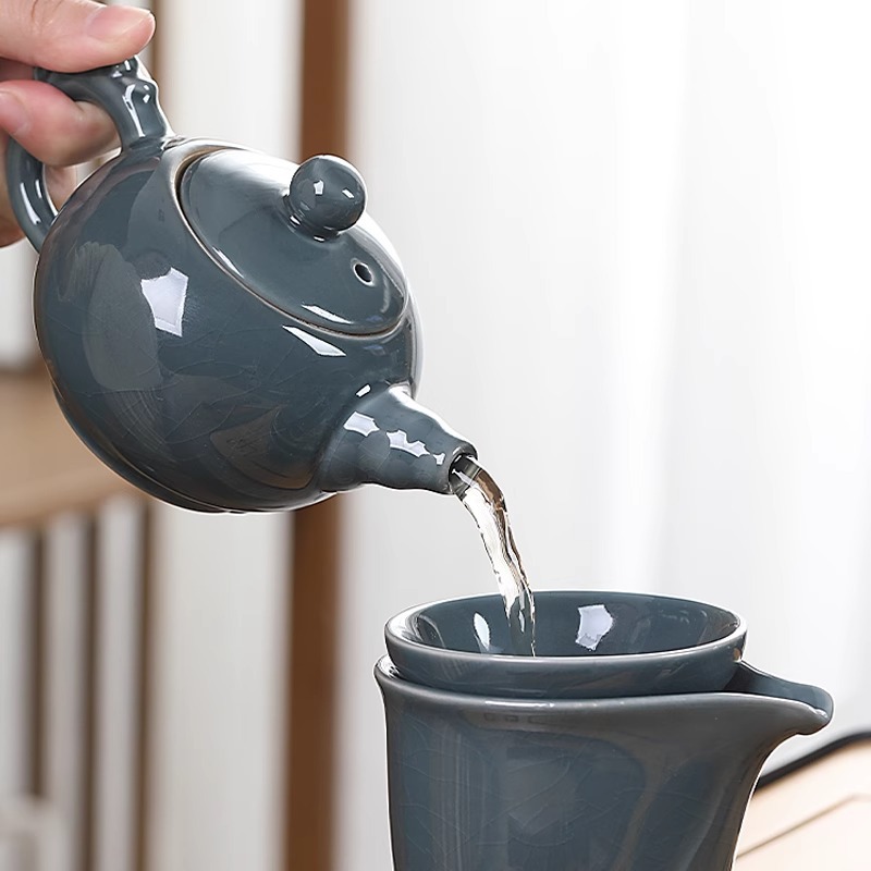 Geyao Kung Fu Tea Set for Home - Home Office Gif のレビューと価格