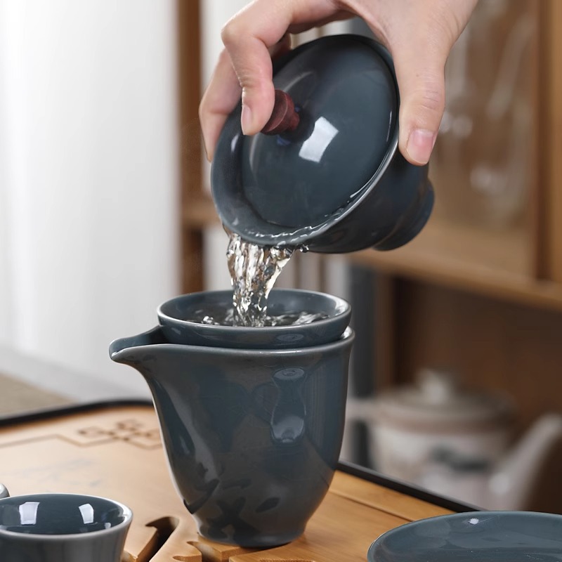 Geyao Kung Fu Tea Set for Home - Home Office Gif のレビューと価格