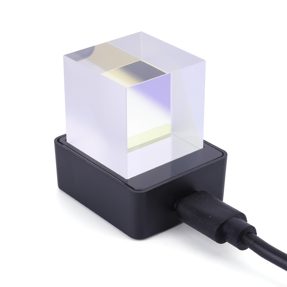 Crystal Cube Photo Display Hol - Home Office Gif のレビューと価格